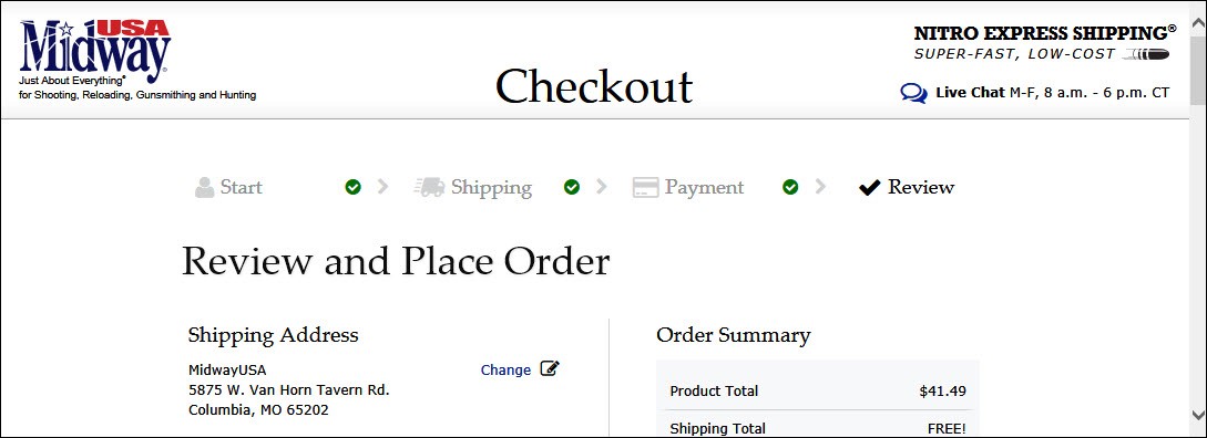 New, Improved Online Checkout Process New, Improved Online Checkout Process