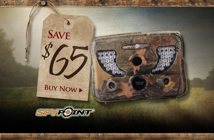 Spypoint Tiny-D 8.0 MP IR Game Camera - Save $65