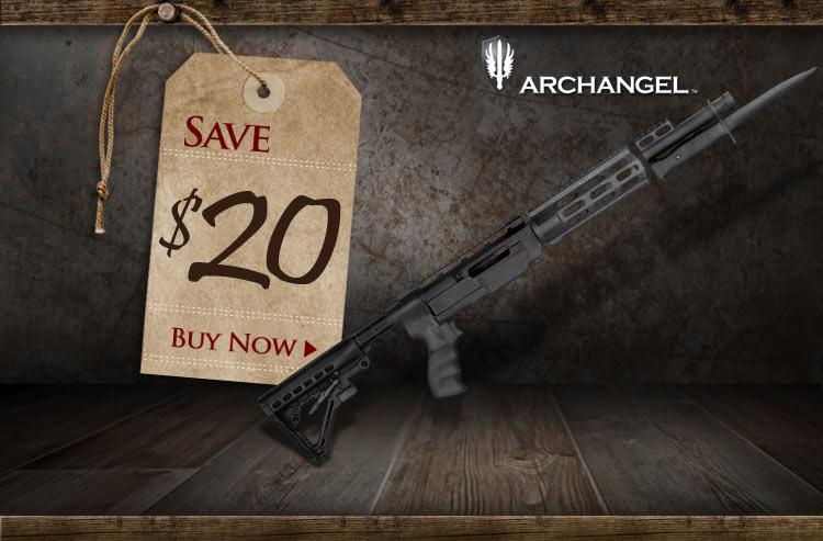 Archangel 5.56 Adjustable Ruger 10/22 Rifle Stock System - Save $20