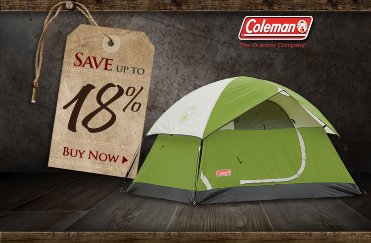 Coleman Sundome Dome Tent Sale - Save up to 18%