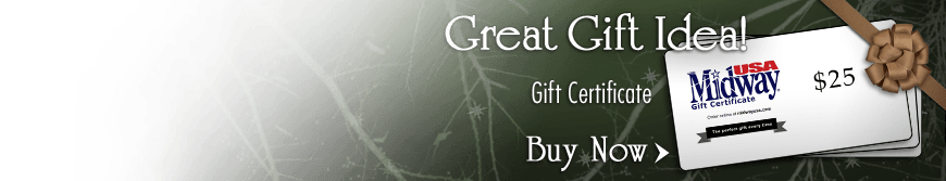 MidwayUSA Gift Certificate - Great Gift Idea