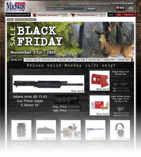 2011 Black Friday & Cyber Monday webpage 2011 Black Friday & Cyber Monday webpage