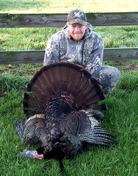 Michael Jennings pictured with his 2012 Missouri Spring Turkey Michael Jennings pictured with his 2012 Missouri Spring Turkey