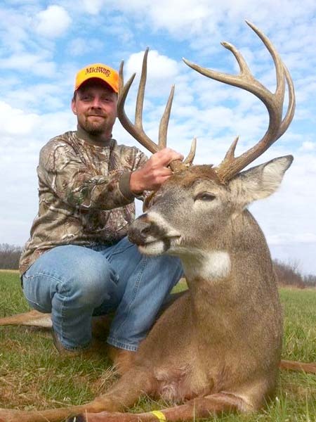 Nathan Hill with a Macon County, Missouri Whitetail Deer taken with a Remington 721 in 270 Winchester Nathan Hill with a Macon County, Missouri Whitetail Deer taken with a Remington 721 in 270 Winchester