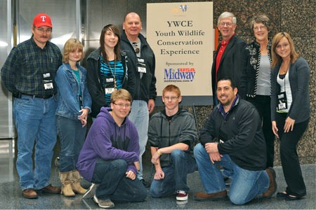 Larry and Brenda Potterfield (standing, right) at the 2012 YWCE in Dallas, TX Larry and Brenda Potterfield (standing, right) at the 2012 YWCE in Dallas, TX