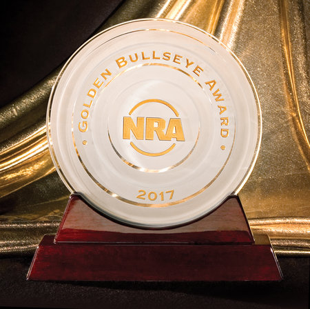 Potterfields Receive NRA Publications 2017 Golden Bullseye Pioneer Award Potterfields Receive NRA Publications 2017 Golden Bullseye Pioneer Award