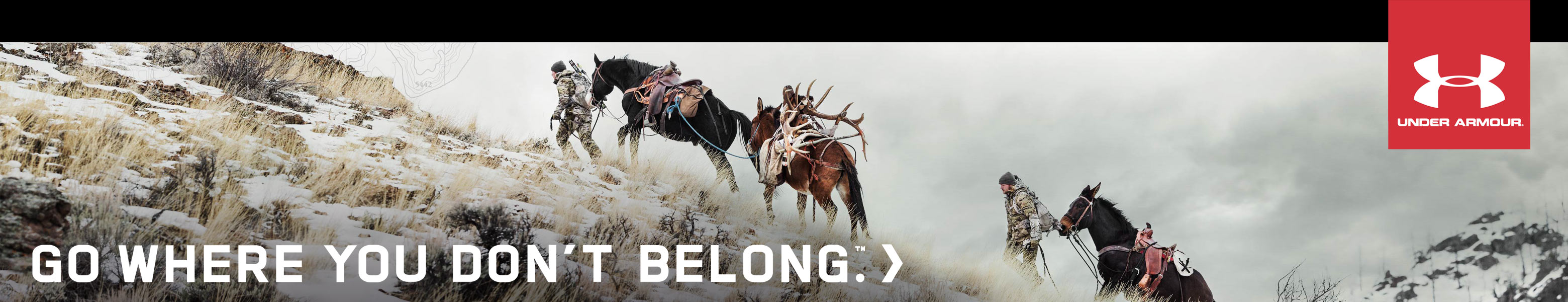 Go Where You Don’t Belong. Shop Now.